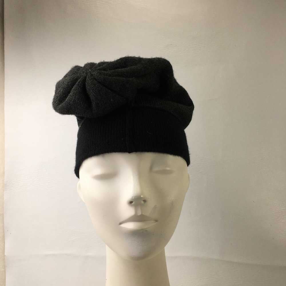 Michael Michael Kors Womens Black Beanie Hat Casual‎ Outdoor Comfort  #2619